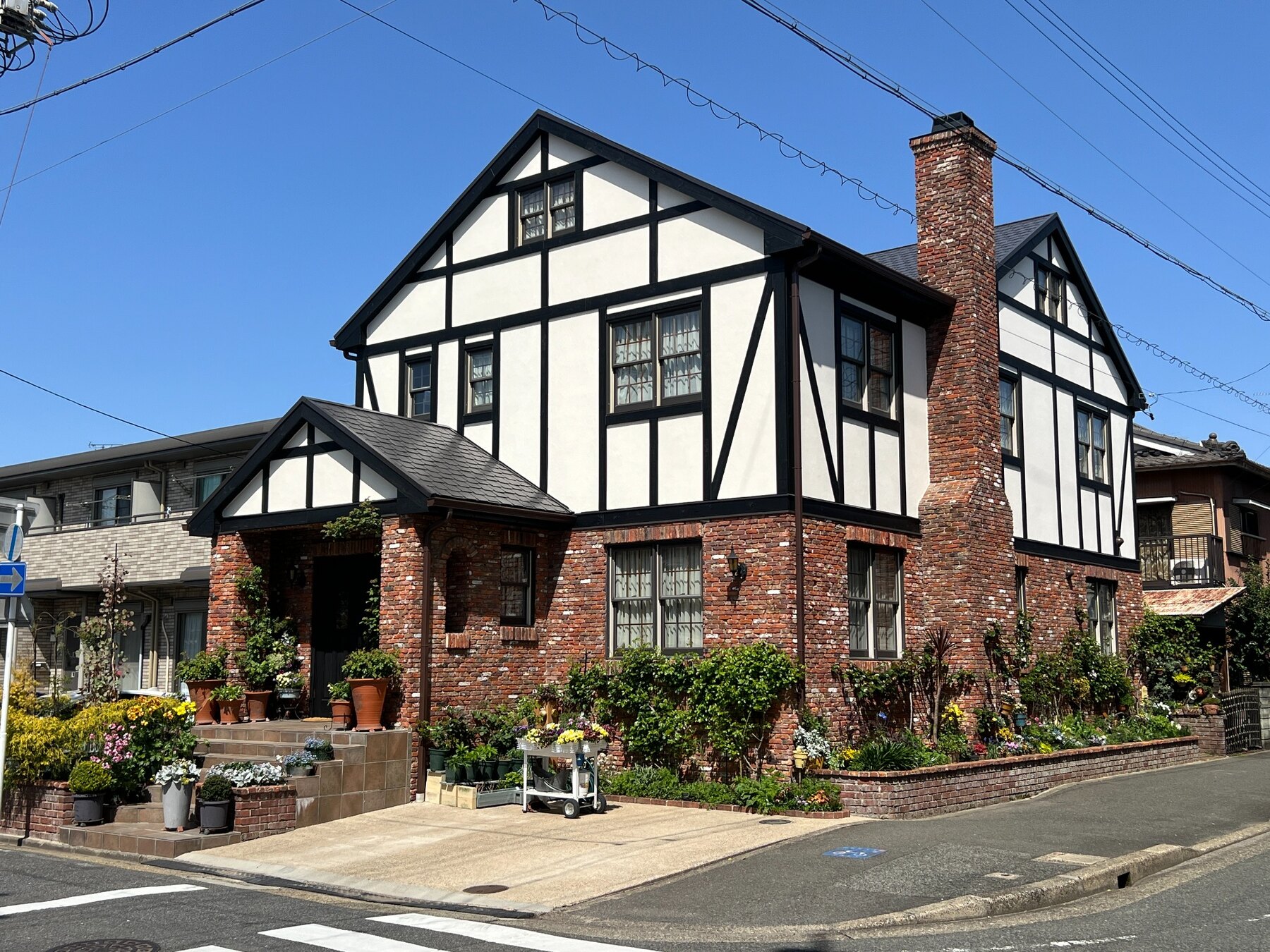 英国風住宅の施工後